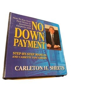 Carleton H Sheets No Down Payment Real Estate Course Cassette NWOT Investment